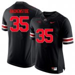 NCAA Ohio State Buckeyes Men's #35 Alex Backenstoe Limited Black Nike Football College Jersey NUW6145UH